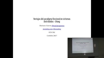 Ventajas del paradigma funcional en sistemas distribuidos - Erlang Parte1