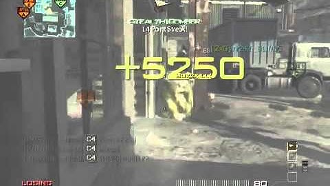 Call of Duty MW3: epic C4 triple kill