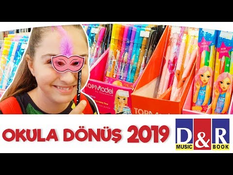 Okul Alışverişi D&R OKULA DÖNÜŞ 2019 Back To School Fenomen Tv