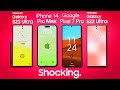 Samsung Galaxy S23 Ultra vs iPhone 14 Pro Max vs Pixel 7 Pro vs S22 Ultra - Battery Drain Test