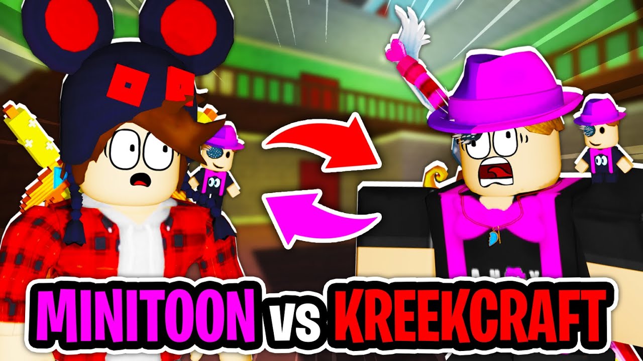 If Kreekcraft And Minitoon Switched Places A Weird Roblox Movie Youtube - minitoon youtube roblox