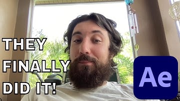 Biggest Adobe AE Update Ever? (Track Mattes)