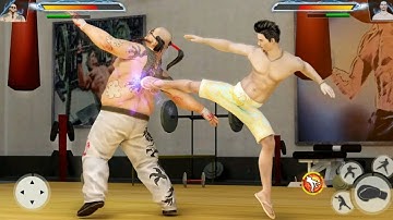 Bodybuilder Gym Fighting Games || Android Gameplay