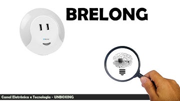 BRELONG Luz noturna com duplo carregador USB de 2A