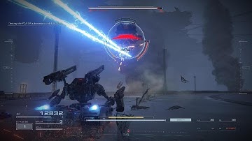 Armored Core VI - Balteus Boss Fight (Tank Build)