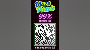Maze Puzzle That 99%% Fail 😵 | Can YOU Beat It? #Day145