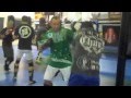 Wanderlei silva gets angry and goes hard in a sparring session