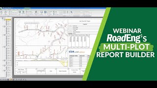 RoadEng's Multi Plot Report Builder