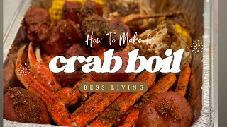 How to Make a Crab Boil  I Restaurant Style at Home Made Easy