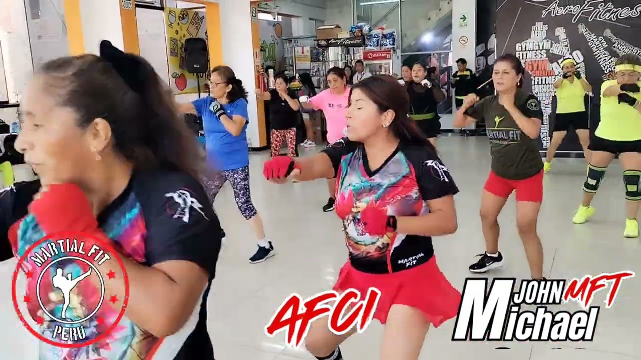 Martial Fit 🎥 160 Asociación de Fitness de Combate Internacional AFCI 🔥