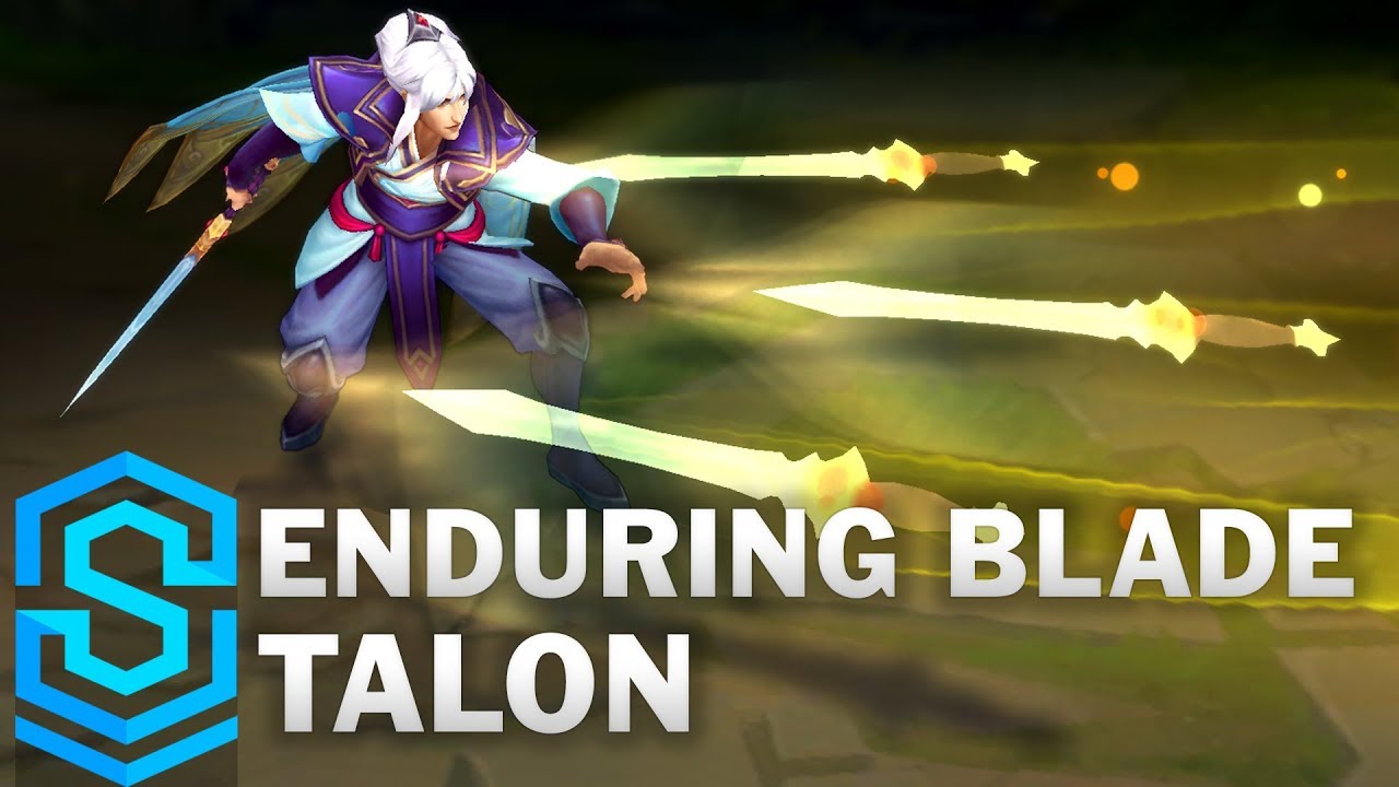 Enduring Blade Talon Skin Spotlight Pre Release League Of Legends Youtube