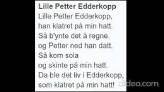 Lille Petter Edderkopp - Norsk Barnesang
