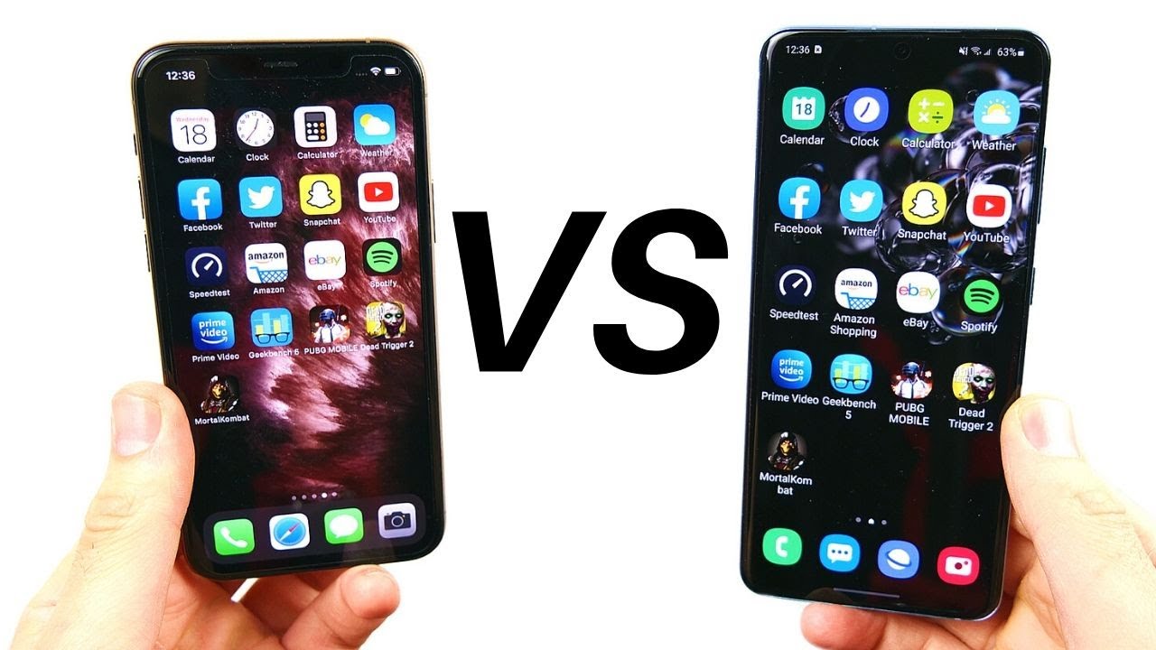 Iphone 13 Pro Vs Samsung S20 Ultra