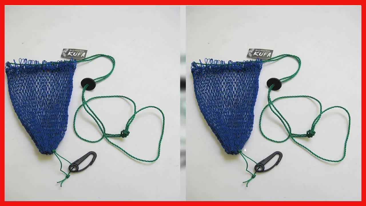 Kufa Sports 3 Pezzi Trappola Per Granchi Combinata Con Borsa Per Esche E Gabbia In Plastica