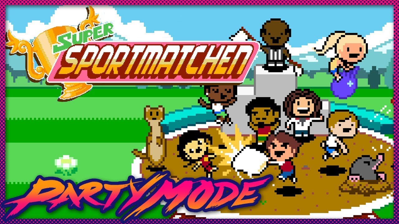 Наша новая любимая игра — Super Sportmatchen — режим вечеринки