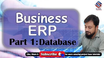 ERP Part 1 Create Database