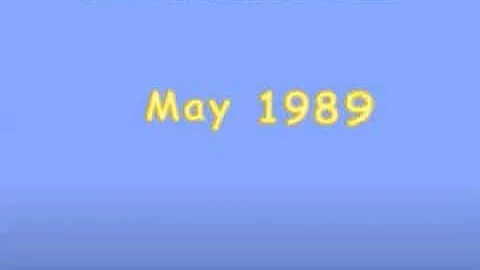 Starfall Calendar: May 1989 Title Card.