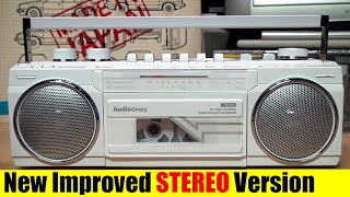 New improved AudioCrazy STEREO cassette boombox! screenshot 1