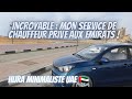 Incroyable  mon service de chauffeur priv aux mirats  hijraminimalisteuae chauffeur