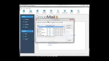 Launch GroupMail 6 Add Ons