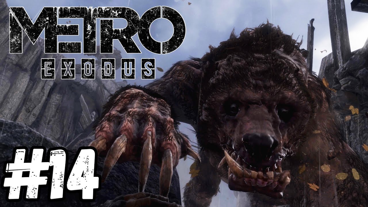 как пройти медведя в метро exodus