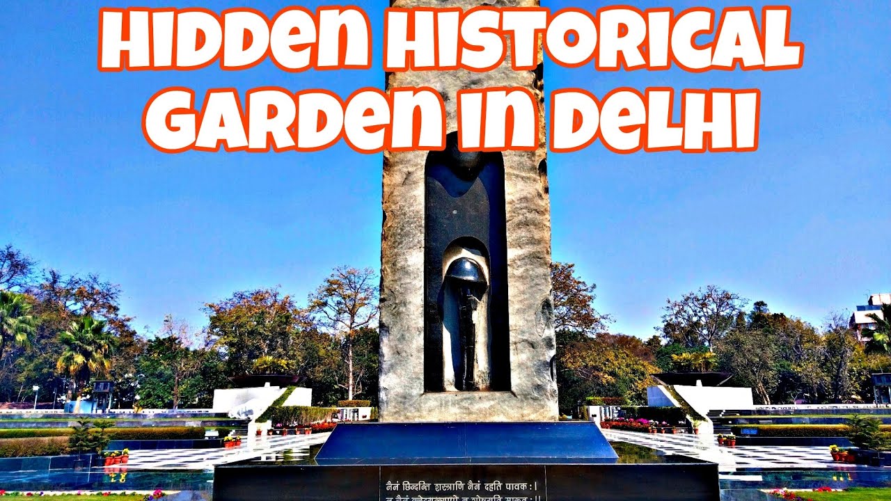 Hidden historical garden in Delhi l police memorial