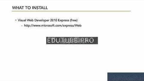 Microsoft Silverlight 5 Tutorials 01 02