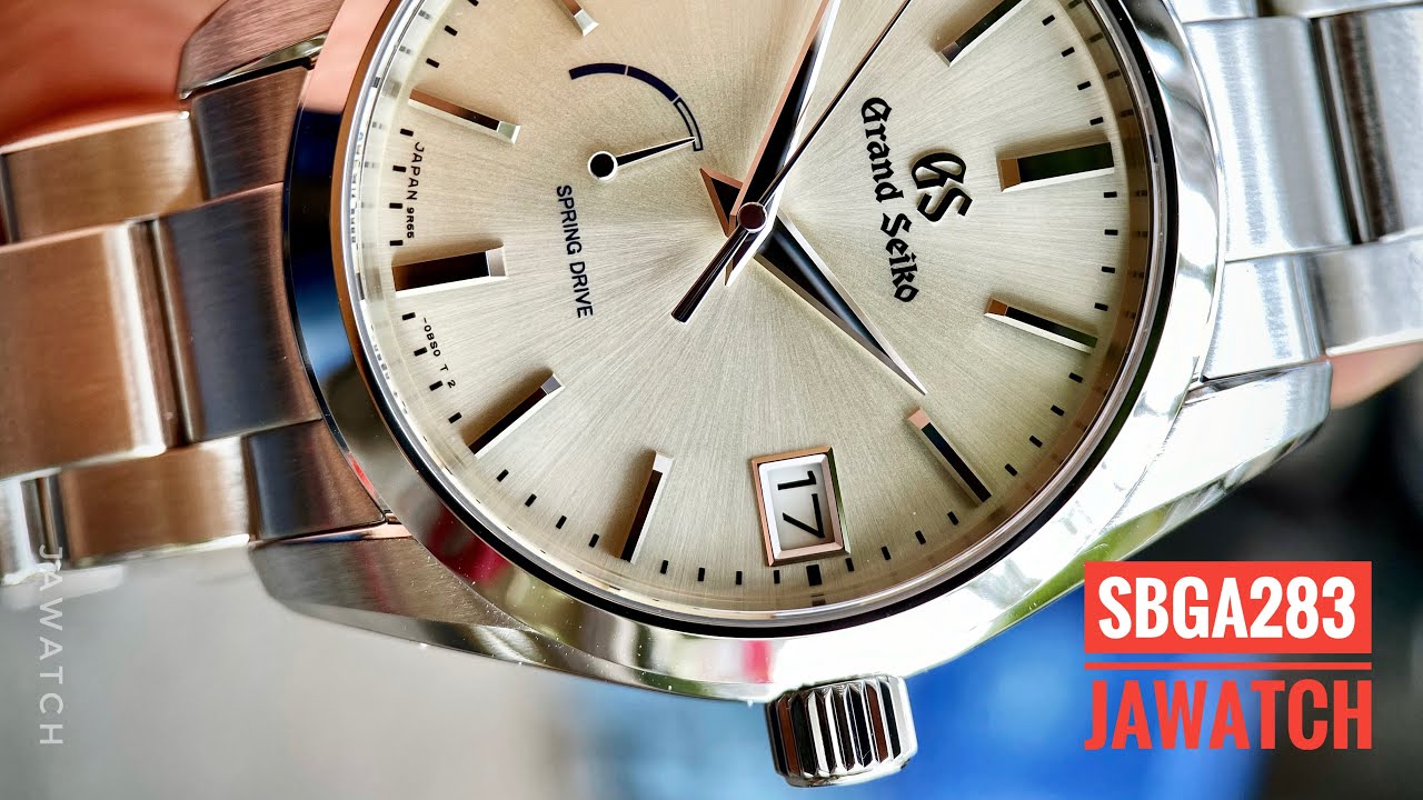 [Đơn giản/Hợp ví] Grand Seiko SBGA283 Spring Drive Champagne dial 