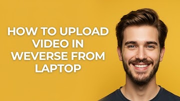 How to Upload Video In Weverse From Laptop - GUIDE!