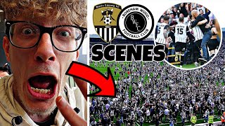 *PITCH INVASION* as 120th minute winner sends Notts County to Wembley