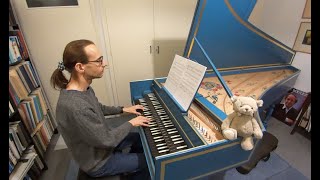 Nathan Mondry: Suite in d minor. John Moraitis, harpsichord.