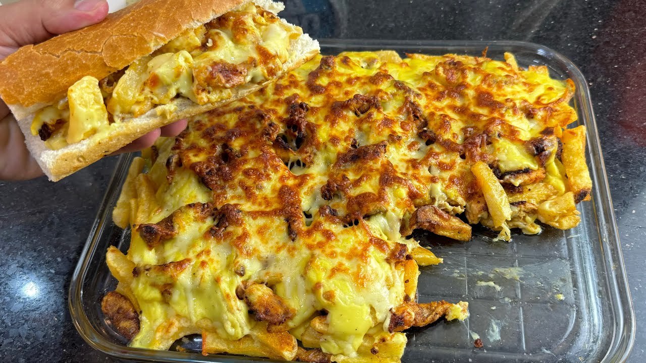 جيبي أكبر سنيوة عندك👌وحضري وصفة الباستيشيو بحجم عائلي وبمكونات بسيطة وصلصة الجبن جات ضربة في البنة🤤