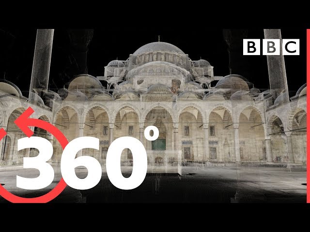 360° Explore Hagia Sophia, Istanbul's incredible Roman church - BBC class=