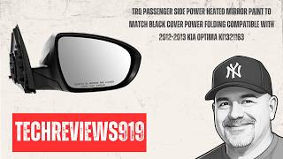 How to Replace 2013 Kia Optima Side Mirror