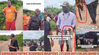 FULANI BANDY ATT&KK MNK VILLAGE IN UMUAHIA - YOUTHS MOBILIZED WITH AVALIABLE WEAP*N & CHASE THEM