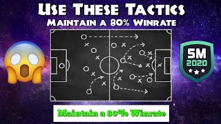 USE THESE TACTICS AND MAINTAIN A 80% WINRATE IN SOCCER MANAGER 2020 screenshot 4