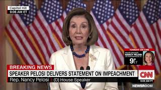 Pelosi OKs Drafting of Impeachment Articles Against President Trump