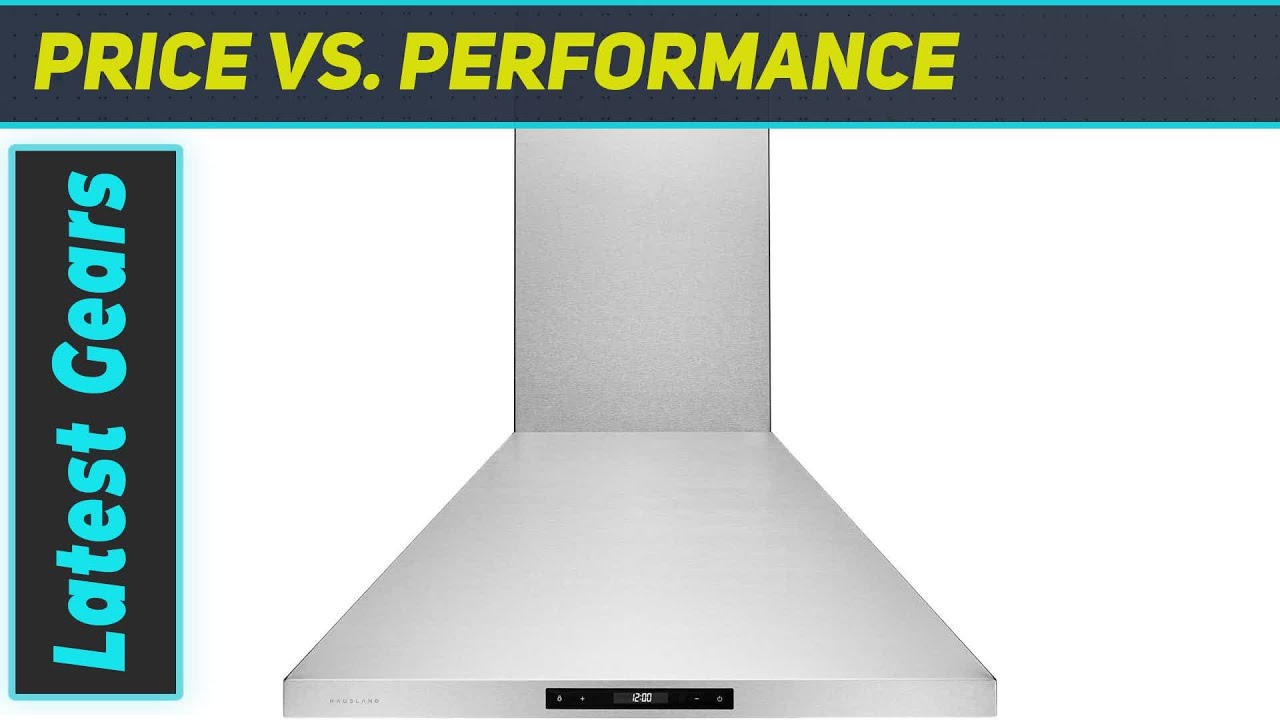 Hauslane Chef Series Range Hood 36" WM-538 - Upgrade Your Kitchen with Style and