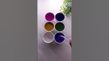 Satisfying colours mixing colour mixing #satisfyingcolormixing #asmr #colourmixing #arts #diy