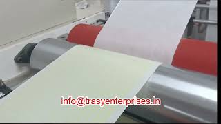 Hot Melt Machine Coating - Stripe Pattern
