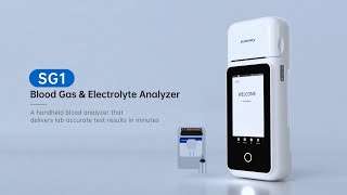 SG1｜#SG1 Quality Control Video｜SG1 Blood Gas & Electrolyte Analyzer