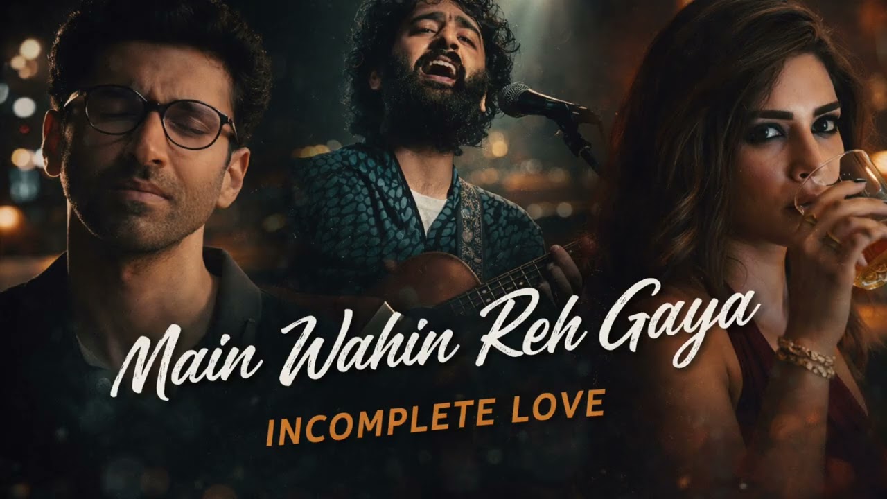 Main Wahin Reh Gaya 😔 | Deep Emotional Hindi Song | Alone Feelings