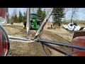 Stuck semi in a muddy mess corn mess and farm safety