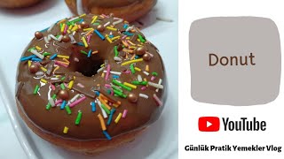 NEFİS TADIYLA DONUT🍩🍩| DONUT NASIL YAPILIR 💯 | EN PRATİK TARİF İLE DONUT🥰 28 OCAK 2022