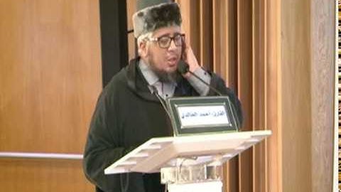 ماتيسر من سورة الأحزاب وسورة العلق القارئ أحمد الخالدي