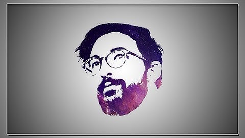 Photoshop CS6 Tutorial - Galaxy Logo Design From Face