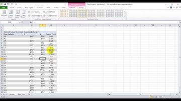 Pivot Table Alternating Row Color