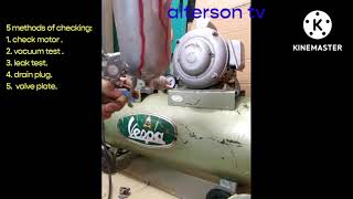 AIR COMPRESSOR REPAIR AYAW MAG IPON NG HANGIN / SIMPLE DIAGNOSE / HOW TO REPAIR AIR COMPRESSOR