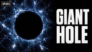 Why Giant Voids Exist in the Cosmic Web
