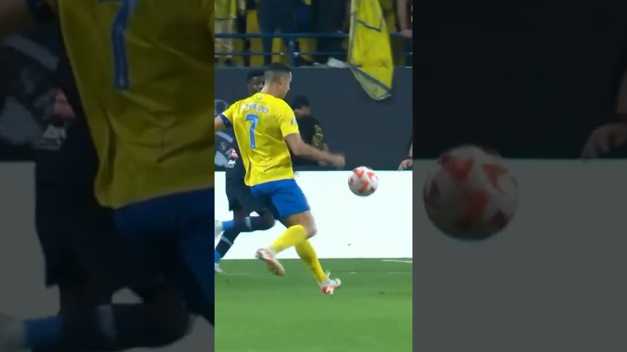 Ronaldo’s goal at 38 years old 🤯